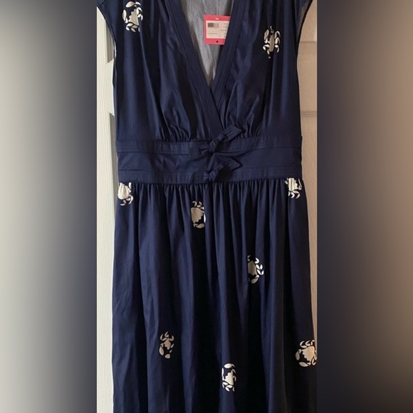 Kate Spade Snappy Poplin Bow Dress Sz.12 - Picture 5 of 6